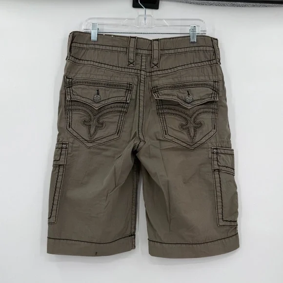 Rock revival classic brown shorts 32 - Picture 2 of 6